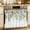 Sage Green, variant on Teal Green Ocean Shark Oven Skirt Curtain 32"Wx24"L,Waterproof Ruffled Stove Cover Skirt with 8 Ribbon Ties,Coastal Wave Summer Beach Decorative Oven Door Curtains Drapes for Kitchen Cabinet Storage