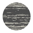 thumbnail image 3 of YFYANG Round Fitted Table Cloth, Waterproof Black Vintage Watercolor Texture Pattern Polyester Table Cover, Indoor Outdoor Decorative Tablecloths with Elastic Edge, 3 of 7