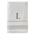 thumbnail image 1 of Skl Home Toalla De Baño Casual Monogram L 28X54 Blanco, 1 of 1