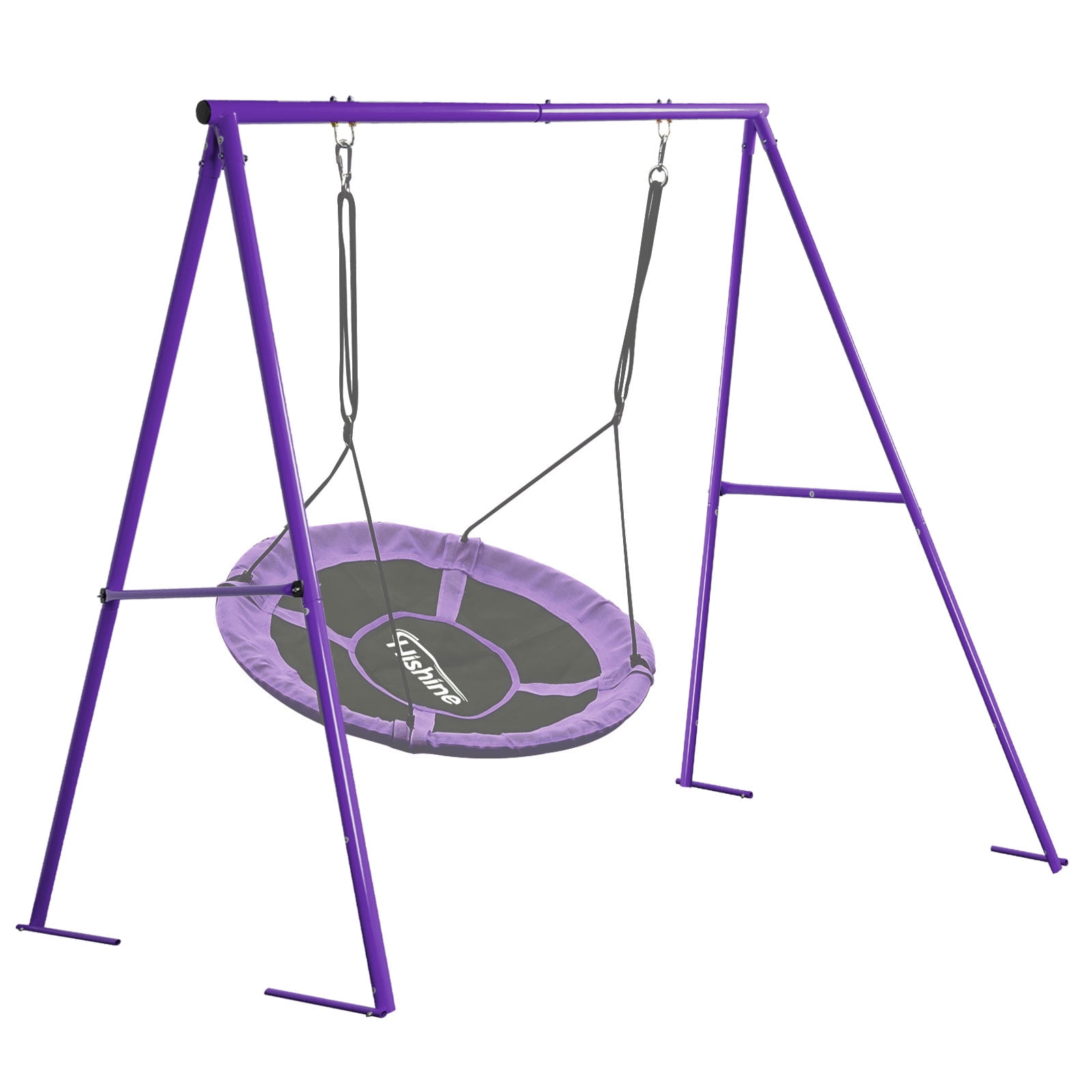 Hishine Swing Stand for Porch Outdoor Heavy Duty Swing Frame, Full