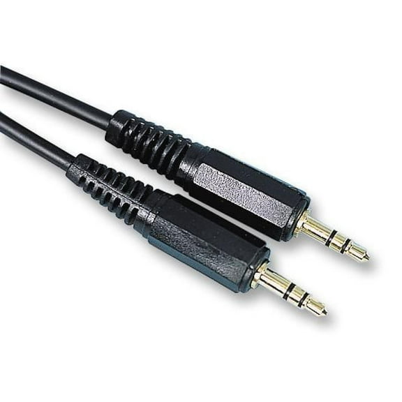 PRO SIGNAL - 3.5mm Stereo Jack Plug to Plug Lead, 3m Black