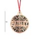 thumbnail image 2 of Navidad De Madera 2021, Colgante Epidémico, Adorno Colgante Para Árbol De Navidad, Decoración Speravity HA044223-05, 2 of 6