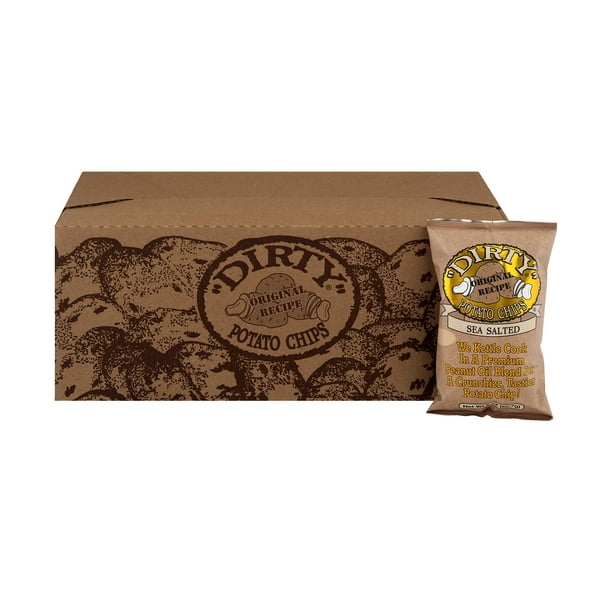 Dirty Kettle Chips, Sea Salted, 2 oz, 25 Count