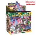thumbnail image 1 of Juego de cartas de Pokémon en inglés, caja de colección de estrellas brillantes, sol y luna, etiqueta de entrenador de energía, regalos para niños, 324-360 unids/set Fivean unisex, 1 of 2