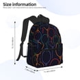 thumbnail image 4 of Fotbe Colorful Balloons Lightweight Casual Laptop Backpack for Men and Women, Daily use Waterproof backpack, Backpack for College, 4 of 8