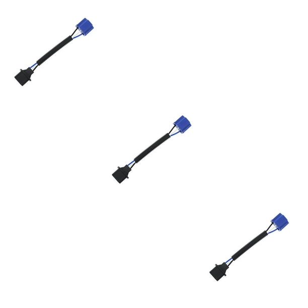 Riwesomey 2pcs Car LED Light Components Control Lighting Cable Adapting Wire Auto Lines Adapter Component Professional Modified Type1