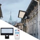 thumbnail image 4 of Lámpara de pared solar con control remoto y sensor de movimiento, lámpara de seguridad para exteriores Blanco cálido, 4 of 8