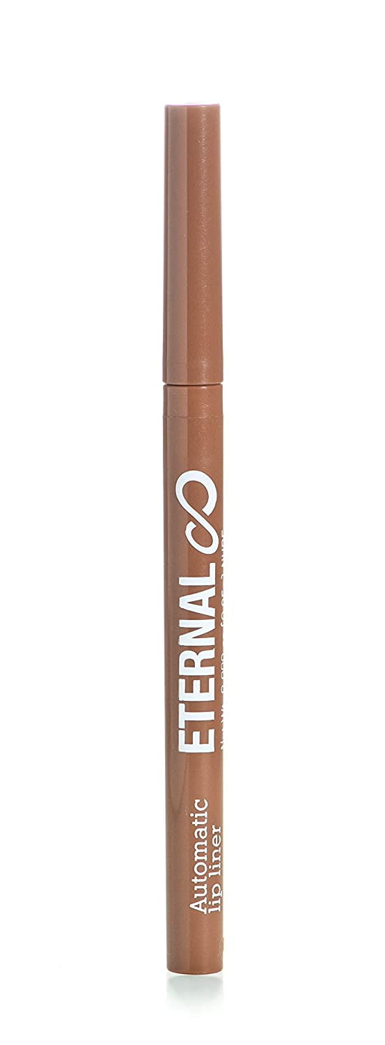 Eternal Automatic Twist Up Water Resistant Lip Liner Pencil – Easy Glide-on, Long Lasting and Non-Smudge Retractable Lip Liner Pencil with Strong Pigments and Professional Creamy Matte Finish (NUDE)