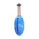 thumbnail image 1 of Cepillo de dientes para perros, juguete masticable para el cuidado dental, eficaz para limpiar los dientes del perro, masajeador de caucho natural, no tóxico, antimordeduras (azul), 1 of 5