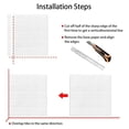 thumbnail image 6 of DEWOO Thick Square Kitchen Peel and Stick Backsplash Mosaic Tiles Square Self Adhesive Wall Tile Checkerboard Checkered Stickers,White (10-Sheet,12"x12"), 6 of 12
