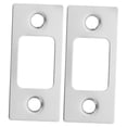 thumbnail image 3 of SKISUNO 2Pcs Door Strike Replacement Rectangular Stainless Steel Door Lock Accessories, 3 of 5