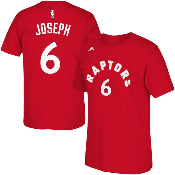 Toronto Raptors Cory Joseph NBA Name & Number T-Shirt - Red - Adidas