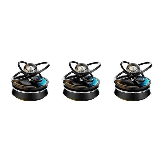 Speravity Difusor de Aroma de suspensión con energía Solar para salpicadero de coche, decoración refrescante, ambientador de fragancia de Type1 NO1