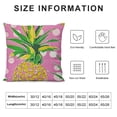 thumbnail image 5 of PHYHOO  Summer Pillow Cover  Pineapple Decor Polka Dots Farmhouse Seasonal Decorative Throw Pillow Case for Home Sofa Couch（Pink）, 5 of 5