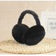 thumbnail image 4 of Orejeras de invierno unisex, orejeras de felpa cálidas antifrío para mujeres y hombres, color negro, 4 of 4