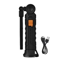 USB Rechargeable LED Work Light Flashlights with Hook Hanging Lamp for Outdoor Camping Emergencies Situation