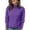 Purple1012d, variant on Hearthz Women's Turtleneck Sweater Dressy Mock Neck Ribbed Long Sleeve Shirts Women Knit Oversized Basic Womens Sweatshirt