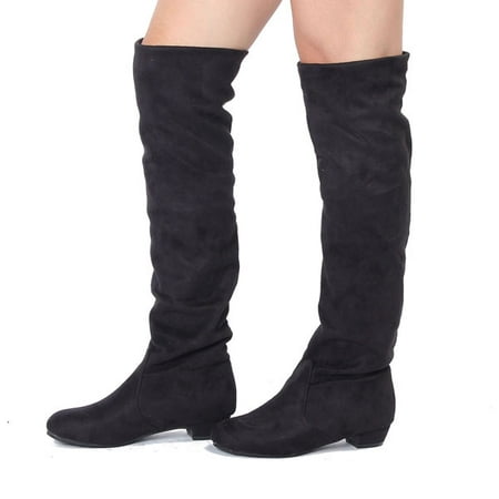 Meigar Women Winter Warm Thigh Boots Shoes