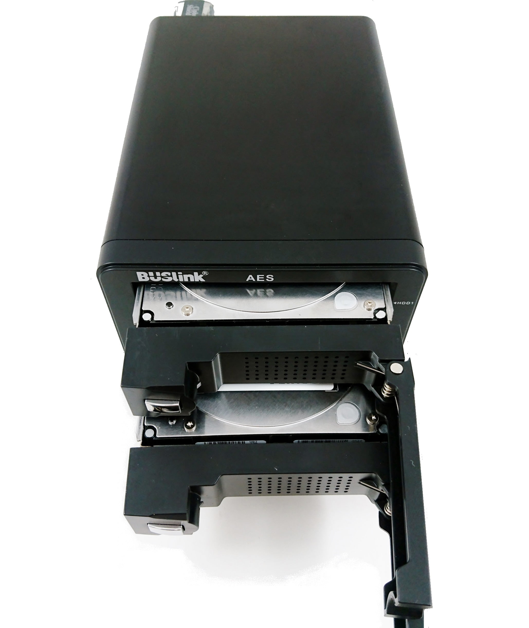 Buslink 24TB Ciphershield FIPS 140-2 256bits AES 2-bays RAID USB 3.0 / eSATA hardware encrypted external hard drive