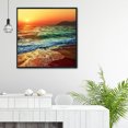 thumbnail image 4 of Tree Beach Landscape 3-Strand 11CT impreso punto de cruz DIY Kits decoración del hogar FLhrweasw  Nuevo, 4 of 9