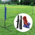 thumbnail image 3 of Badminton Net Rack,  Durability Foldable Stand Easy To Assemble Tennis Net  For Family Vacations For Camping For Parties 3.1M, 3 of 8