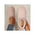 thumbnail image 5 of Bosleng Women's Warm Durable Outdoor Sandals PLATFORM Winter Slippers Thickened Flat Soles Non Slip Comfort Snow Boots, 5 of 10