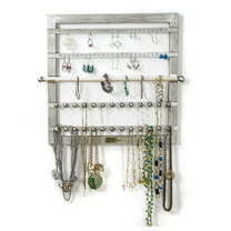 Hives and Honey Karli Silver Wood Jewelry Frame for Women