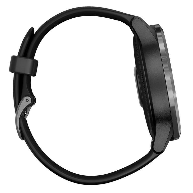 Garmin vívoactive® 4 Slate Stainless Steel Bezel with Black
