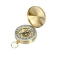 thumbnail image 4 of ULTNICE Hiking Compass Portable Copper Golden 1Set for Men and Women, 4 of 8