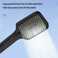 thumbnail image 4 of Pompotops High Pressure Handheld Showerhead, Shower Head With Large Panel Outlet - Hard Water Softener Filtered Shower, High Pressure 4 Spray Modes Handheld Shower For The Elderly, Children, 4 of 8