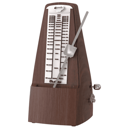 Mechanical Metronome Wood Grained Loud Sound/High Precision/No batteries Needed/for Piano/Guitar/Violin/Drum and Other Instruments (Tower design)
