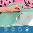 thumbnail image 5 of Yayeee Kitchen Curtains Tier Set of 2 Light Filtering 57"x36" Over Sink Window Panels, Pink Cheetah, 5 of 7