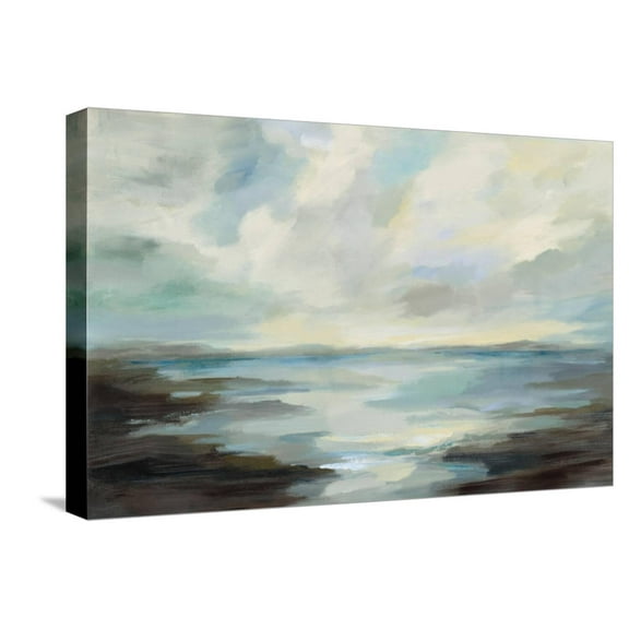 Art.com Northern Lagoon Stretched Canvas Print Wall Art by Silvia Vassileva, 24" x 16"