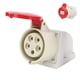 thumbnail image 1 of Industrial Socket, Brass Guides 32A Socket For Construction Sites For Commercial Operations, 1 of 8