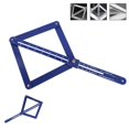 thumbnail image 3 of SharkTRUE Multifunctional Aluminum Alloy Diagonal Ruler Protractor, Heavy Duty Thickened Inside/Outside, 3 of 8