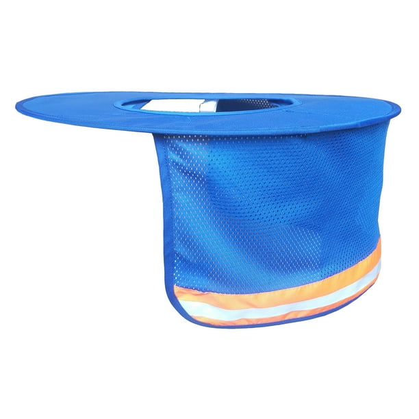 El ala del casco con protección solar es adecuada para casco reflectante de seguridad con protección solar para sitios de construcción, instalación al aire libre