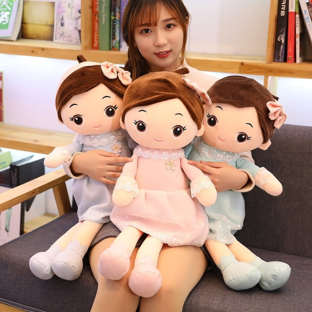 Muñecas De Trapo Bonitas De 40cm, Muñeco De Trapo Exquisito, Juguete Para Dormir Para Niñas, Muñeco De Trapo Suave, Almohada, Regalos Para La Decoración De La Habitación ANGGREK Otros