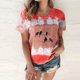 thumbnail image 3 of Gibobby Casual Playera de Manga Corta para Mujer Tops para mujer, sudaderas para mujer, camisas manga larga con cuello redondo, Tops tipo túnica para mallas, camisa(Caqui,M), 3 of 5