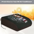 thumbnail image 2 of Housse de Climatiseur Drapeau Américain Loup RV Extérieur, Housse de Climatisation Extérieure Anti-Poussière Imperméable Protection Toutes Saisons, 2 of 7