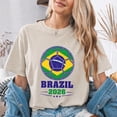 thumbnail image 4 of Jollimate Brazil Soccer T-Shirt, Brazil Fan Girl Shirt, Football Fan Gift, Soccer Lover Gift, 4 of 6