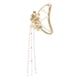 thumbnail image 1 of Pinza de horquilla con forma de mariposa Mujeres de moda Clip de pelo Pelo grande Horquilla, 1 of 6