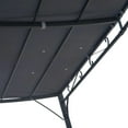 thumbnail image 5 of Yardi Yarda 10' x 10' Steel Pergola Shade, Patio Canopy with Durable & Spacious Weather-Resistant Design, Canopy for Garden, Deck, Patio, Gray, 5 of 16