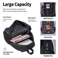 thumbnail image 4 of Balery Cinco De Mayo Floral Mochila Escolar 3 en 1 para Niños - Mochila Resistente con Lonchera Térmica y Estuche - Mochila Escolar para Niños y Niñas, 4 of 7