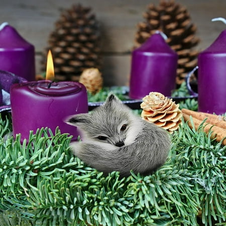 

Mini Plush Imitation Animals Small Foxes Pendants Ornaments Toys Handicrafts Festival Supplies Bulk Stuffed Animals Easter Egg Fillers Toys Girls for Kids