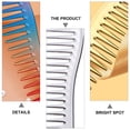 thumbnail image 2 of MIANGASTORE 3pcs Wide Tooth Comb Hair Cutting Comb Detangler Combs Oil Hair Styling Comb, 2 of 8