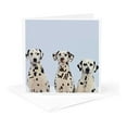 thumbnail image 5 of 3drose, Three Dalmatians Puppies. Best Friends., 6 Greeting Cards with Envelopes, 5 of 7
