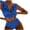 BU2, variant on ANINEO New Multicolor Ruffled V-Neck Split Swimsuit High Waist Split Bikini Women Swimwear Breathable Hawaii Summer Tropical Brazilian Beachwear