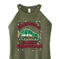 thumbnail image 3 of National Lampoon's Christmas Vacation - Griswold Family Holiday Lights - Juniors High Neck Tank Top, 3 of 5