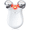 White, variant on Micro current facial device, the latest red light technology, enhances the ability to lift and tighten the face, facial wrinkles device, intelligent photon micro current device, model: EP-300.