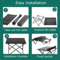 thumbnail image 7 of BTideas Small Folding Camping Table, Portable Beach Table for Sand, Prefect for Outdoor,Picnic,BBQ, 7 of 7